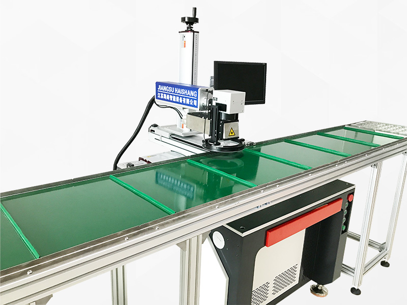 Assembly line laser marking machine